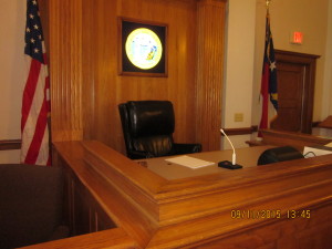 Judges chair